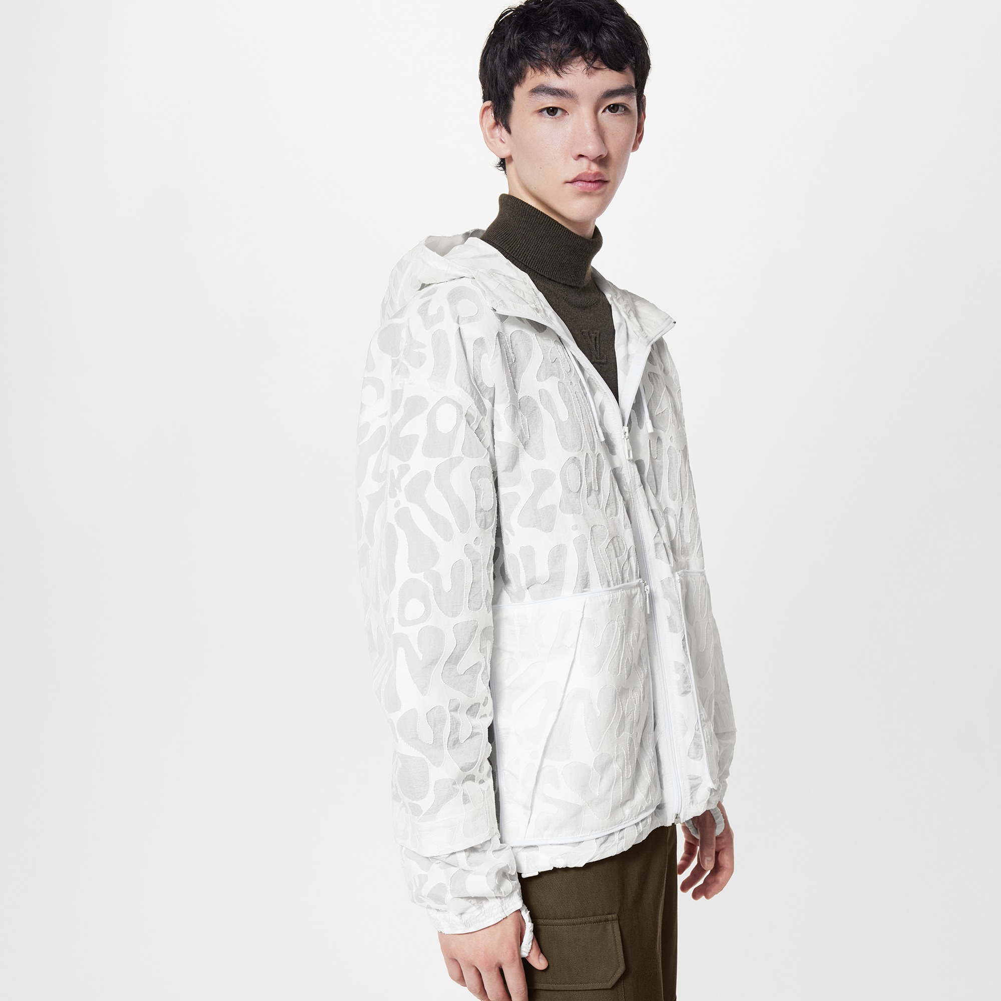 Windbreaker transparent clearance